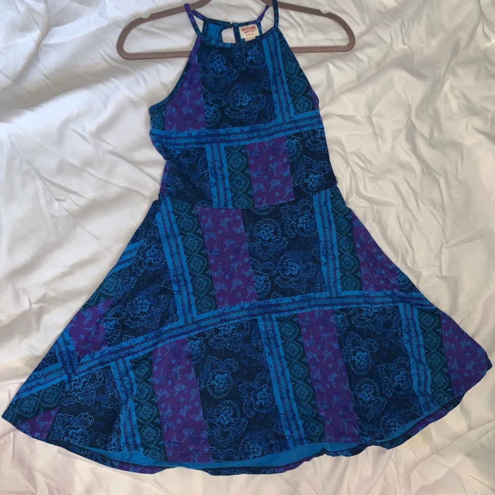 Mossimo Dress, Blue/Purple, Medium